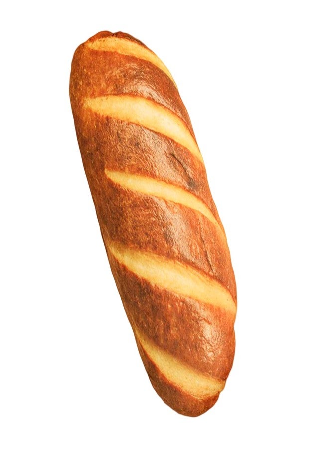 Wepop 40 in 3D Simulation Bread Shape Pillow Soft Lumbar Baguette Back Cushion Funny Food Plush Stuffed Toy - Image 2